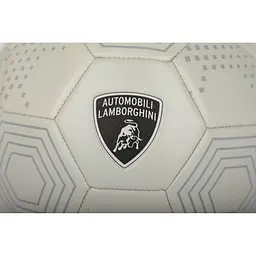 Футбольний м'яч Lamborghini розмір 5 сріблястий (45884) - мініатюра 2