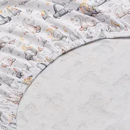 Простирадло на резинці Home Line Машинки трикотаж 60х120х10 см (202534)