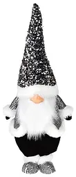 М'яка іграшка «Гном Black&White» у паєтках Bona 21х13х85 см dec0008396 - мініатюра 1
