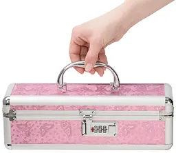 Кейс для зберігання секс-іграшок BMS Factory The Toy Chest Lokable Vibrator Case з кодовим замком - мініатюра 4