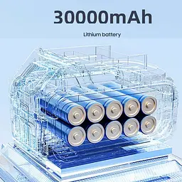 Мойка Высокого Давления Аккумуляторная Zhong ZH-7 300W 30000mAh (60мин) - мініатюра 3
