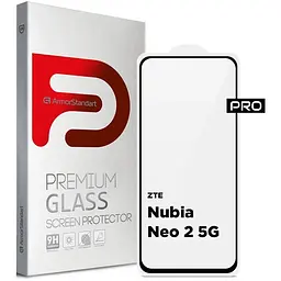 Скло захисне Armorstandart Pro ZTE Nubia Neo 2 5G Black (ARM78903)