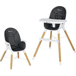 Стільчик для годування Bebe Confort Avista Mineral Graphite - мініатюра 8