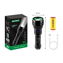 Ліхтар NEWVEW NV-K41 6000mAh Black (NWVW-NV-K41-BK) - мініатюра 3