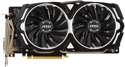 Відеокарта GeForce GTX 1060 3GB MSI Armor OCV1 (GTX 1060 ARMOR 3G OCV1) Б/В - мініатюра 2