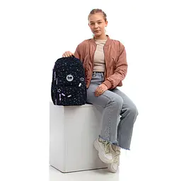 Рюкзак GoPack Education 120M-1 Stars Чорно-фіолетовий (GO26-120M-1) - мініатюра 20