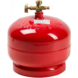 Газовий балон Voltronic Пропан 4.8л + пальник 20448 Red [GBR-2k-48L] [149928]
