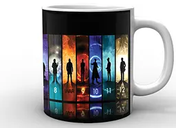 Кружка GeekLand Доктор Хто Doctor Who Доктор Хто 12 докторів DW.02.038 - мініатюра 2