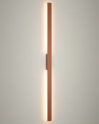 Світильник вуличний настінний Nowodvorski 11561 Demi LED L 1x24W 3000K 1500Lm IP54 цегляний - мініатюра 2