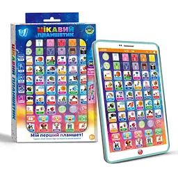 Іграшка Цікавий планшетик WToys 94568 Мятний shop (2000999266362) - мініатюра 1