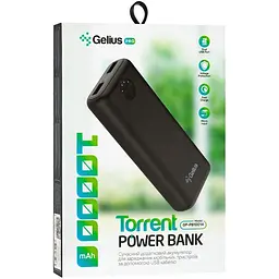 Портативна батарея Gelius Pro Torrent 10 GP-PB10014 10000mAh Black - мініатюра 7