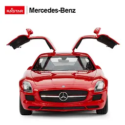 Машинка Mercedes-Benz SLS червоний RASTAR модель 1:14 Автомобіль на дистанційному керуванні + пульт 2,4 ГГц - мініатюра 3