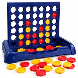 Настільна гра 4 в ряд Connect Four дитяча логічна гра для двох стратегічна гра хрестики нулики вертикальна
