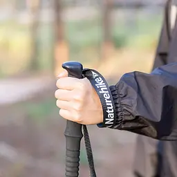 Комплект із трекінгових палиць алюмінієвих, 2 шт Naturehike NH17D001-Z, 61–135 см, зелений - мініатюра 5