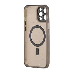 Чохол Splatter with MagSafe Protected Camera iPhone 12 Pro Max Black - мініатюра 3