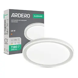 Світлодіодний накладний світильник Ardero AL6084ARD Venus 68 Вт білий (80932) - мініатюра 6