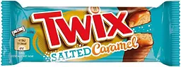 Шоколадний батончик Twix Salted Caramel 46 г