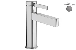 Змішувач для умивальника Hansgrohe Finoris CoolStart з д/к push-open brushed black chrome 76024340