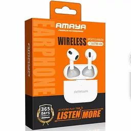 Бездротові TWS навушники Amaya ATW-04 White - мініатюра 2