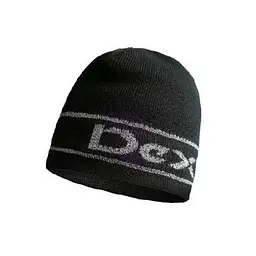 Шапка водонепроникна Dexshell Beanie Reflective Logo чорна з лого L/XL 58-60 см - мініатюра 2