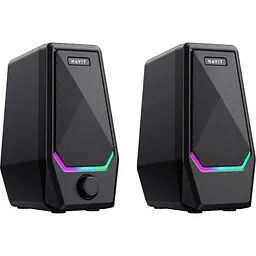 Акустична система Havit SK768 USB RGB Black (6939119042585) - мініатюра 3