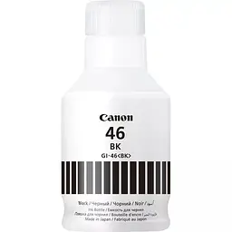 Чорнило Canon GI-46, Black, GX6040/GX7040, 170 мл, пігментне (4411C001)