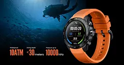 Mibro Смарт-часи GS Explorer S 48мм, 1.32", 466x466, AMOLED, BT 5.3, Dual-band GPS, 10 ATM, чорний обсидіан - мініатюра 4