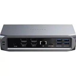 Адаптер Satechi Thunderbolt 4 Multimedia Pro Space Gray (ST-DT4PMM-EU) - мініатюра 2