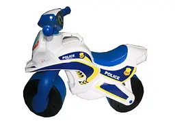 Мотоцикл Doloni-toys МотоБайк Поліція, музичний, білий, 0139/51