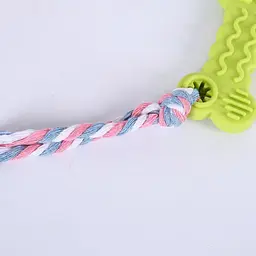 Жувальна іграшка-кістка з канатом для собак Derby Bone Shaped Dog Chew Toy - мініатюра 2