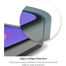Протиударний чохол Gear4 Crystal Palace D3O для Samsung Galaxy S23 FE (6.4") прозорий (702312739) - мініатюра 7