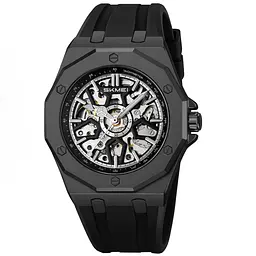 Наручний годинник чоловічий M036PBK Black Steel Skmei acs0030875