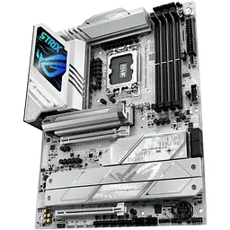 Материнська плата Asus Rog Strix Z890-A Gaming WIFI s1851 Z890 4xDDR5 M.2 DP HDMI Wi-Fi BT ATX білий - мініатюра 4
