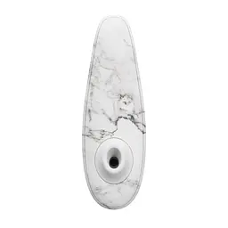 Вакуумний стимулятор клітора Womanizer Marilyn Monroe White Marble - мініатюра 3