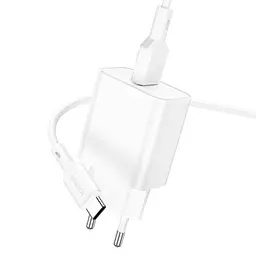 Мережевий зарядний пристрій Borofone BA72A Spring 18W/QC3.0/1USB білий
