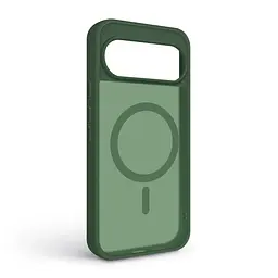 Чехол для Google Pixel 9 Pro XL, Uniq MagCase, зеленый, противоударный, панель-накладка с MagSafe, ударопрочный TPU+PC, с магнитом MagSafe, поддержка полноценной беспроводной зарядки, ArmorStandart (ARM80917)