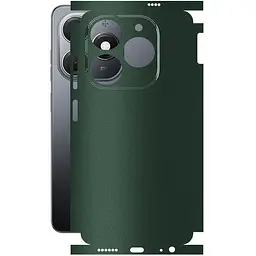 Захисна плівка StatusSKIN для Tecno Spark 20 Корпус Вініл Зелена матова
