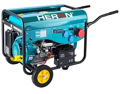Генератор газо-бензиновий Heron LPG+NG 5,5 кВт-400В, 2х2,0 кВт-230В (8896319)