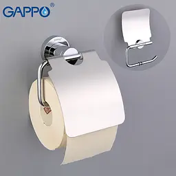 Паперотримач Gappo G1803 хром Хром - мініатюра 2