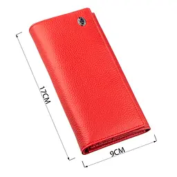 Дивовижний жіночий гаманець ST Leather 18858 червоний - мініатюра 6