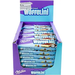 Вафлі Milka Waffelini з начинкою з кокосом 31 г - мініатюра 3