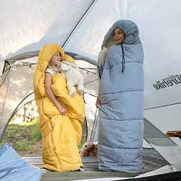 Дитячий спальний мішок Naturehike С300 NH21MSD01 (190х75см) Блакитний - мініатюра 6