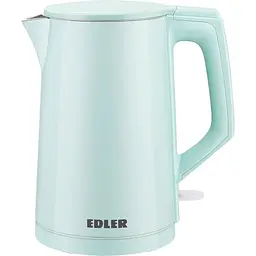 Електрочайник EK6485SL, Light Mint, 1500W, 1.8 л Edler teh0028642