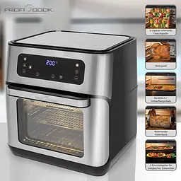 Мультипіч PROFI COOK PC-FR 1200 H Hot Air Fryer - мініатюра 3