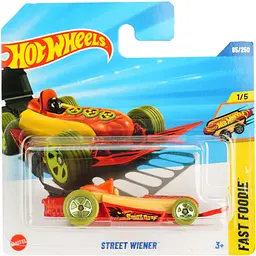 Базова машинка Hot Wheels Fast Foodie Street Wiener різнобарвна (5785) HYX83-N521     