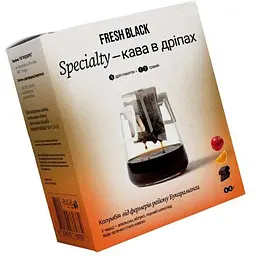 Кава спешелті дріпи Fresh Black Colombia set 5 шт. x 12 г - мініатюра 1