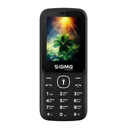 Мобільний телефон Sigma X-style 242 LUCKY Black (4827798792919) - мініатюра 2