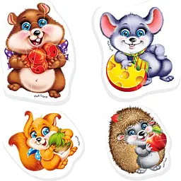 Набір бебі-пазлів Vladi Toys 4 шт. VT1106-89 - мініатюра 2