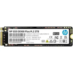 Твердотільний накопичувач SSD 2Tb, HP EX900 Plus, PCI-E 3.0 x4, M.2 2280, 3D TLC, 3150/2600 МБ/с (35M35AA)