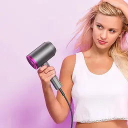 Фен Hoco HP13 Plus Hot and cold air hair dryer Rose red - мініатюра 6
